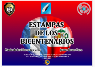 Presentan “Estampas de los Bicentenarios”, en homenaje al Archivo Gral. de la Nación y a la Biblioteca Nacional del Perú